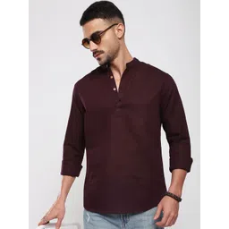 VASTRADO Men Thread Work Pathani Kurta-picture-24