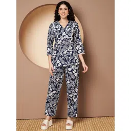 Vastralay Peach Asymmetrical Chanderi Top & Trousers Co-Ords-picture-41