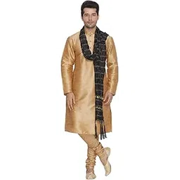 Men Black Viscose Only Dupatta (VASMD5BL_42)-image-46