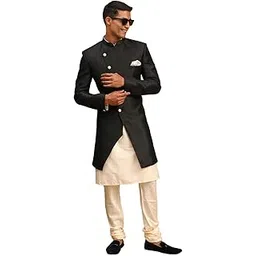 Men Cotton Viscose Casual Style Ethnic Combo Set-image-47