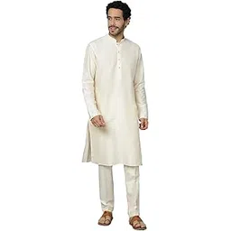 Men's Viscose Kurta Pyjama Set (B)-image-40