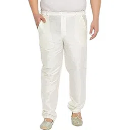vastramay plus Men's Cream Pyjama-picture-36