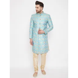 VASTRAMAY Printed Sherwani-picture-33