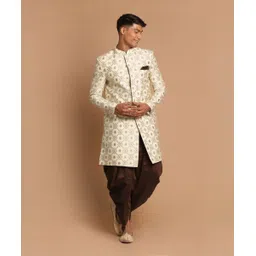 VASTRAMAY Self Design Sherwani-picture-35