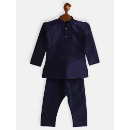 VASTRAMAY SISHU Blue Straight Fit Kurta Set-picture-38