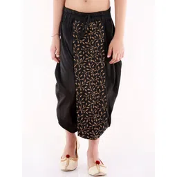Vastramay Boys Black Embroidered Dhoti-picture-48