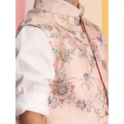 VASTRAMAY Boys Printed Nehru Jackets image 5