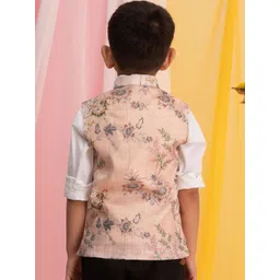 VASTRAMAY Boys Printed Nehru Jackets image 2