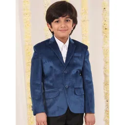 VASTRAMAY Boys Single-Breasted Slim-Fit Blazer-picture-52