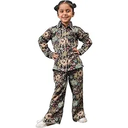 vastramay Girls' Floral Two-Piece Set with Lace Detailing – Stylish Casual Outfit-picture-13
