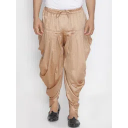 VASTRAMAY Men Beige Solid Dhoti Pants-picture-22