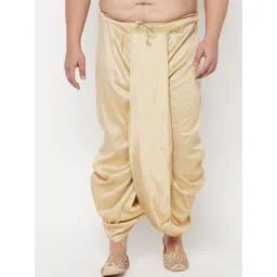 VASTRAMAY Men Gold-Toned Solid Dhotis-picture-39