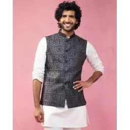 vastramay Men Mandarin-Collar Nehru jacket-picture-50