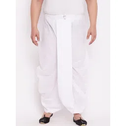 VASTRAMAY Men Solid Pure Cotton Dhoti Pants-picture-19