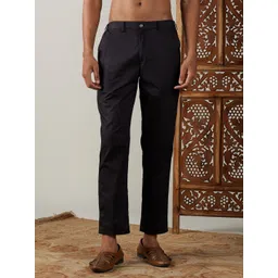Vastramay Men's Black Cotton Pant Style Pyjama Men Pyjama-picture-11