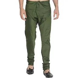 vastramay Men's Green Cotton Blend Pyjama_VASMPVGN_42-picture-31