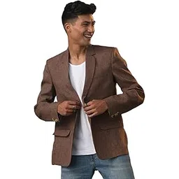 vastramay Men's Open Front Regular Blazer-picture-23