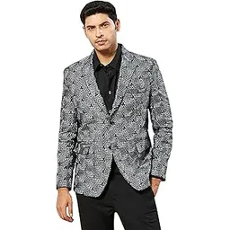 vastramay Men's Velvet Blazer, Velvet Embroidered Blazer for Men, Traditional Indian Wear for Weddings & Festivals-picture-11