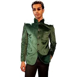vastramay Men's velvet Jodhpuri | Velvet Jodhpuri Bandhgala For Men-picture-12
