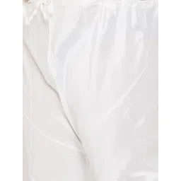 VASTRAMAY Plus Size Men Yellow Kurta with Churidar image 5