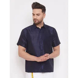 VASTRAMAY Premium Spread Collar Casual Shirt-picture-14