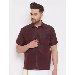 VASTRAMAY Premium Spread Collar Casual Shirt-picture-19