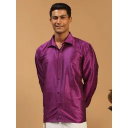 VASTRAMAY Premium Spread Collar Casual Shirt-picture-17