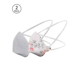 VASTRAMAY Unisex 2 Pcs Reusable 3-Ply Outdoor Head Band Cloth Masks-picture-18