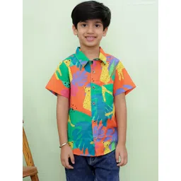 Vastrarth Boys Standard Animal Printed Casual Shirt-picture-28