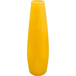 Vatsu Vardan Yellow Vase for Home Decor | Height -37 Cm | Vase for Living Room, Table, Shelf & Office | Decorative Vastu Yellow Vase |-image-31