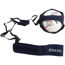 VAYU Football Belt (Kick Trainer) - Solo Soccer Training Aid Control Skills, Hands- Free and Adjustable Waist Belt (Without Football)-picture-22