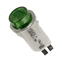 VCC NEON INDICATOR, GREEN, 12.7MM, WIRE LEAD, 1052C5-picture-46