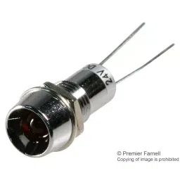 VCC PANEL INDICATOR, 8MM, RED, 2VDC, L65DR2L-picture-34