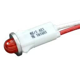 VCC PANEL MOUNT INDICATOR, LED, 12.7MM, RED, 12V, 1091M1-12V-picture-36