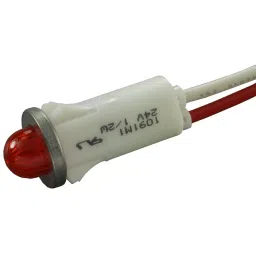 VCC PANEL MOUNT INDICATOR, LED, 12.7MM, RED, 24V, 1091M1-24V-picture-16