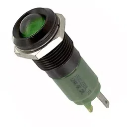 VCC PANEL MOUNT INDICATOR, LED, 14MM, GREEN, 24V, 192A0355-picture-43