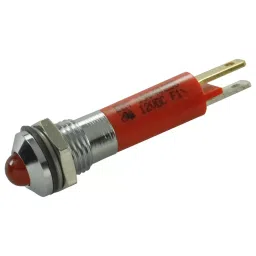 VCC PANEL MOUNT INDICATOR, LED, 8MM, RED, 12V, 19040253-picture-34