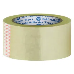 VCR 100 m x 48 mm Biaxially Oriented Polypropylene Self Adhesive Transparent Cello Tape, 12 Rolls Per Pack-picture-11