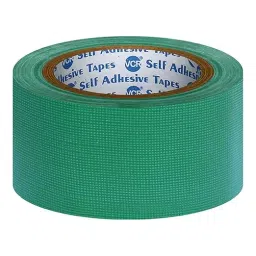 VCR 18 m x 48 mm Waterproof Textile Fibre Green Duct Tape, 12 Rolls Per Pack-picture-46