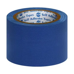 VCR 18 m x 72 mm Waterproof Textile Fibre Blue Duct Tape, 12 Rolls Per Pack-picture-12