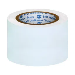 VCR 18 m x 72 mm Waterproof Textile Fibre White Duct Tape, 12 Rolls Per Pack-picture-10