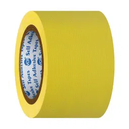 VCR 18 m x 72 mm Waterproof Textile Fibre Yellow Duct Tape, 12 Rolls Per Pack image 2