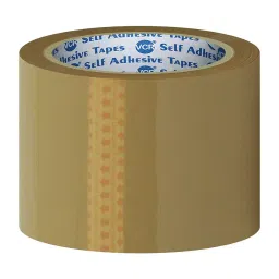 VCR 35 m x 72 mm Biaxially Oriented Polypropylene Self Adhesive Brown Cello Tape, 48 Rolls Per Pack-picture-34