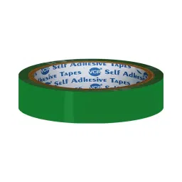 VCR 50 m x 18 mm Biaxially Oriented Polypropylene Green Color Tape, 192 Rolls Per Pack-picture-42
