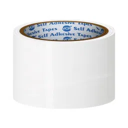 VCR 50 m x 60 mm Biaxially Oriented Polypropylene Milky White Color Tape, 60 Rolls Per Pack-picture-36