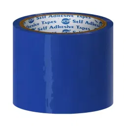 VCR 50 m x 72 mm Biaxially Oriented Polypropylene Blue Color Tape, 8 Rolls Per Pack-picture-47