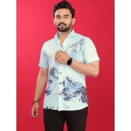 VDLooks Men Printed Casual Shirt-picture-11