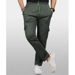 vebnor Men Solid Light Green Track Pants-picture-15
