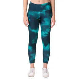 Vector X Green Slim Fit High Rise Tights-picture-17