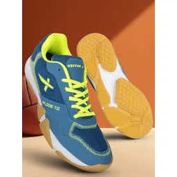 VECTOR X Unisex Lace-Ups Non-Marking Badminton Shoes-picture-32
